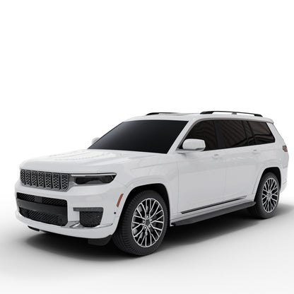 Vanguard Black Side Steps & Running Boards Running Boards Step Nerf Bar for 2021-2024 jeep grand cherokee l