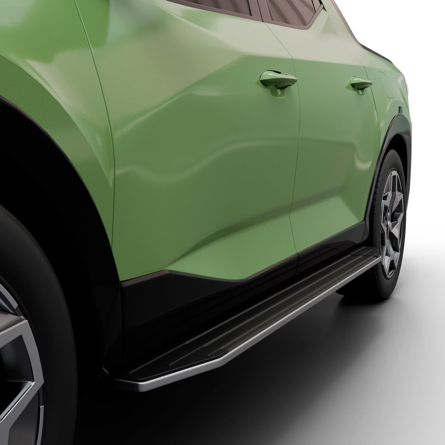 Vanguard Black Side Steps & Running Boards Running Boards Running Board for 2022-2024 hyundai santa cruz