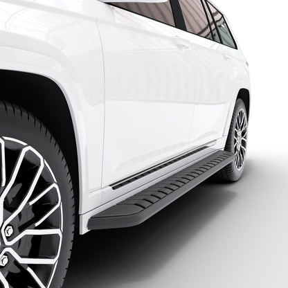 Vanguard Black Side Steps & Running Boards Running Boards Running Board for 2022-2024 jeep grand cherokee
