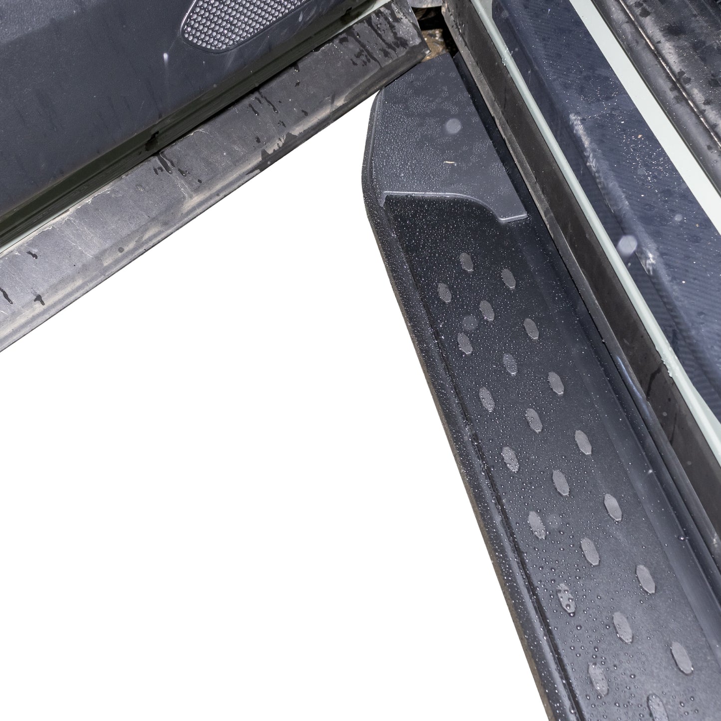 Vanguard Black Side Steps & Running Boards Running Boards Running Board for 2022-2024 hyundai santa cruz