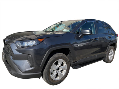 Vanguard Black Side Steps & Running Boards Running Boards Running Board for 2019-2024 toyota rav4