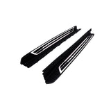 Vanguard Brushed Aluminum Side Steps & Running Boards Running Boards Step Nerf Bar for 2020-2024 toyota highlander