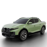 Vanguard Black Powdercoat Side Steps & Running Boards Side Steps Running Board for 2022-2024 hyundai santa cruz