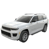 Vanguard Black Side Steps & Running Boards Running Boards Running Board for 2021-2024 jeep grand cherokee l