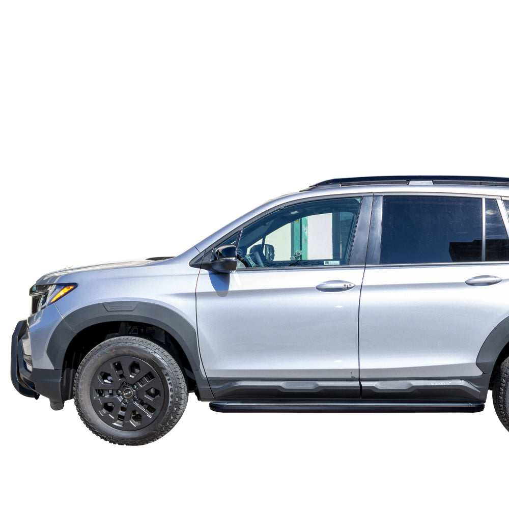 Vanguard Black Side Steps & Running Boards Running Boards Running Board for 2019-2024 honda passport