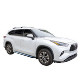 Vanguard Black Side Steps & Running Boards Running Boards Running Board for 2020-2024 toyota highlander