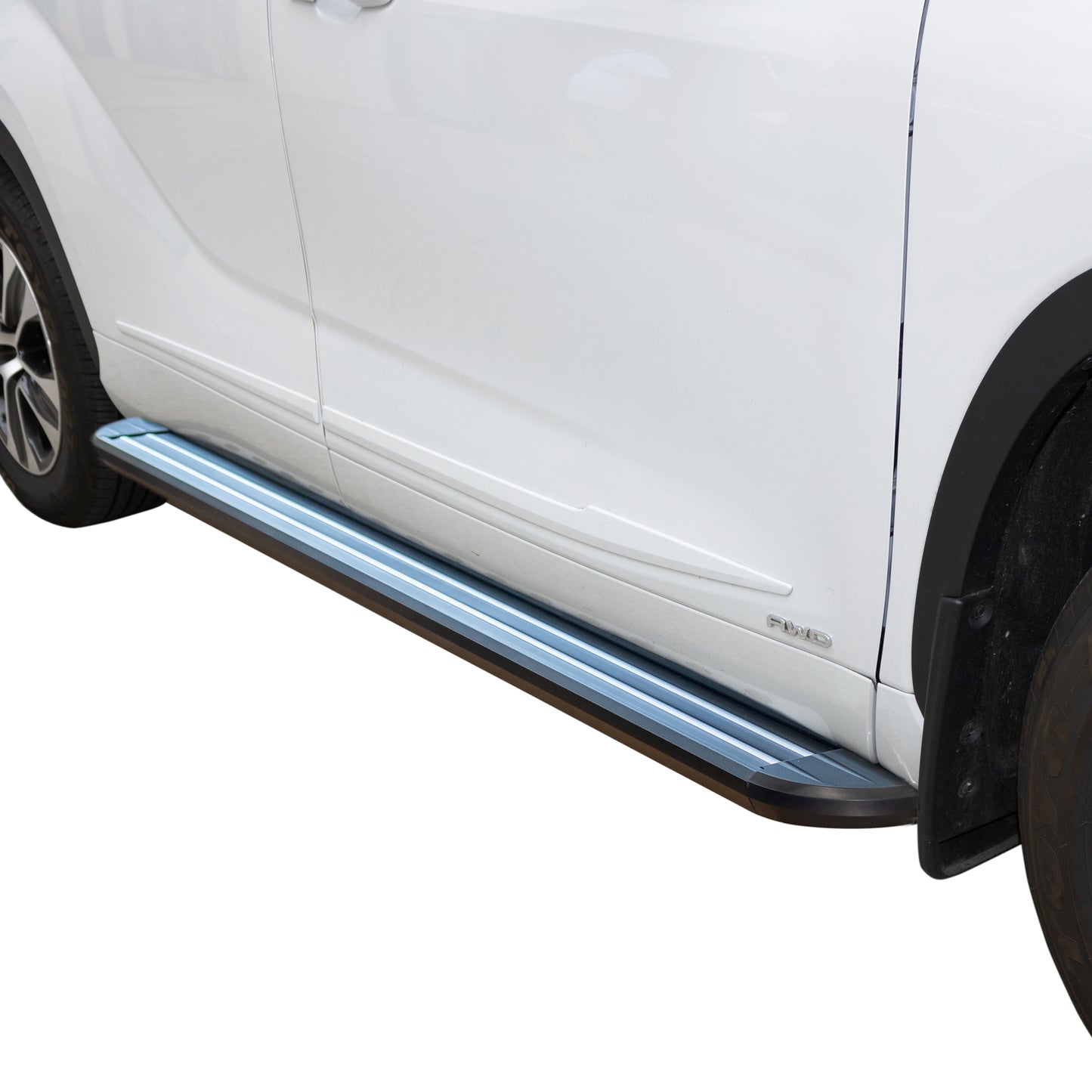 Vanguard Black Side Steps & Running Boards Running Boards Running Board for 2020-2024 toyota highlander