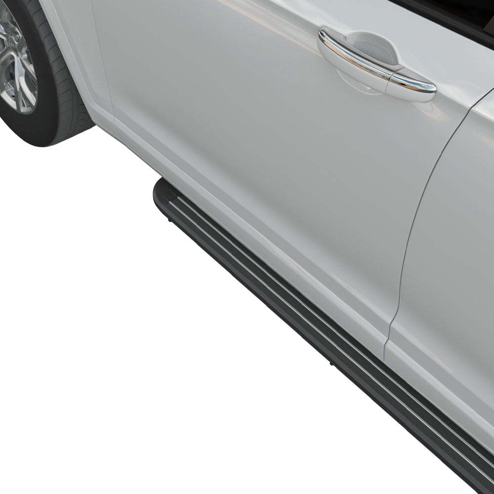 Vanguard Black Side Steps & Running Boards Running Boards Running Board for 2021-2024 jeep grand cherokee l
