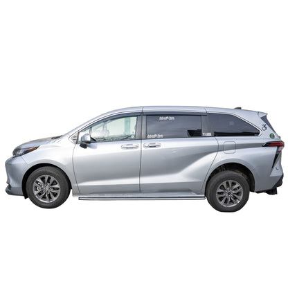 Vanguard Black Side Steps & Running Boards Running Boards Running Board for 2021-2024 toyota sienna