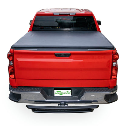 Vanguard Black Roll Bars & Truck Bed Accessories Tonneau Covers Tonneau Cover for 2019-2025 gmc sierra 1500
