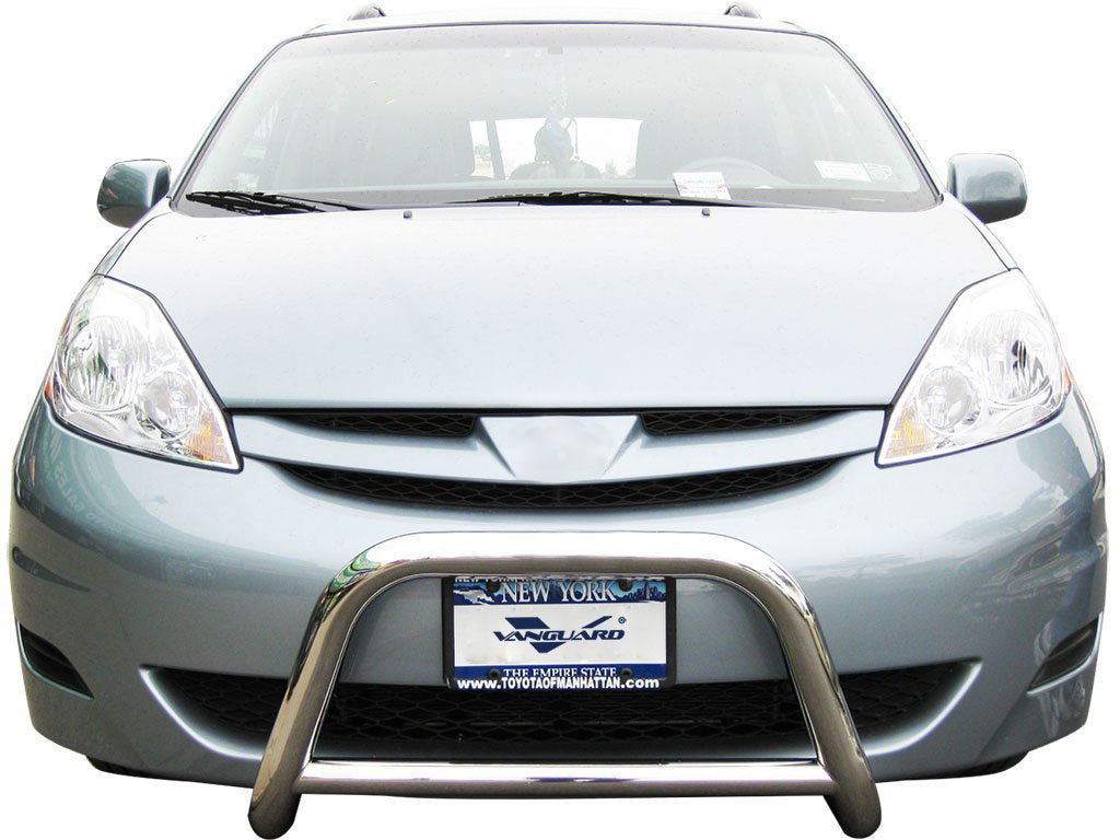 Vanguard Stainless Steel Front Guards Bull Bars Bumper Guard for 2018-2020 toyota sienna nan