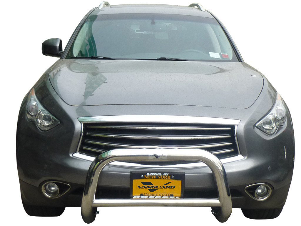 Vanguard Stainless Steel Front Guards Bull Bars Bumper Guard for 2013-2013 infiniti fx37 nan