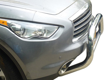 Vanguard Stainless Steel Front Guards Bull Bars Bumper Guard for 2014-2017 infiniti qx70 nan
