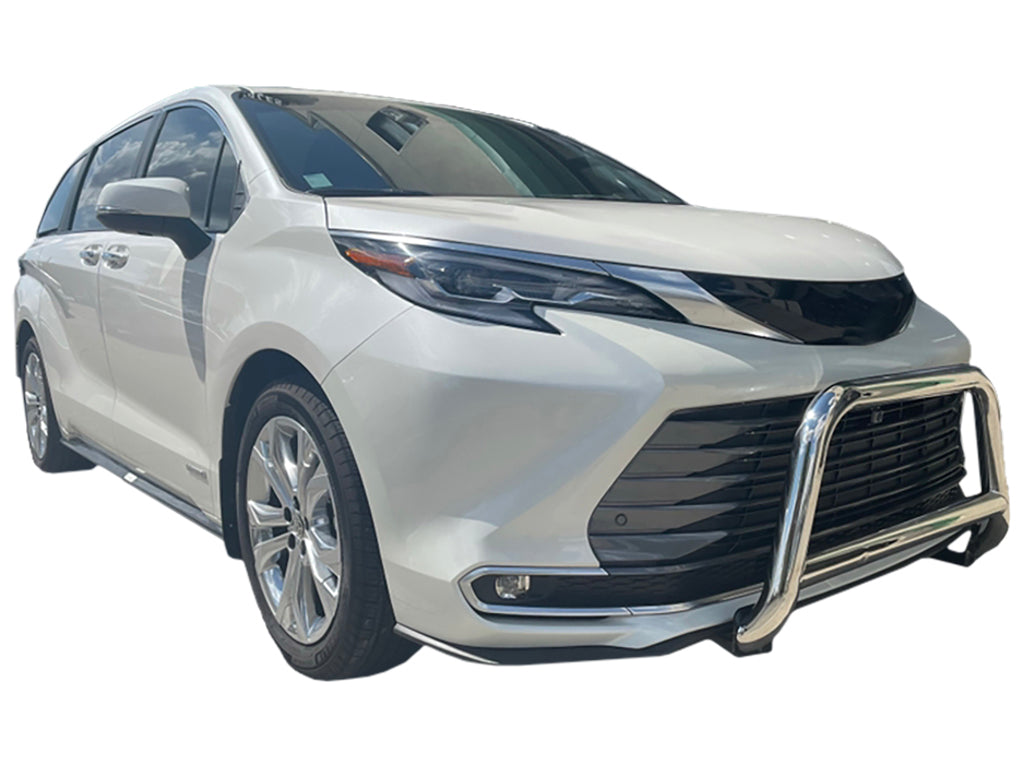 Vanguard Stainless Steel Front Guards Bull Bars Bumper Guard for 2021-2025 toyota sienna