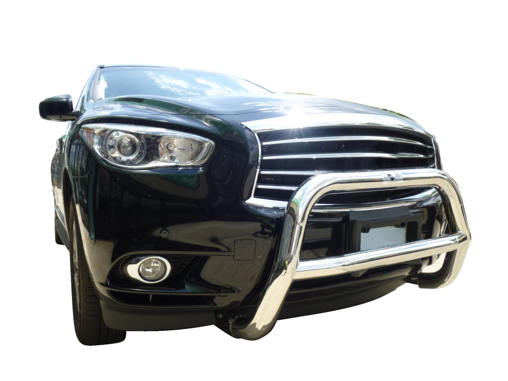 Vanguard Stainless Steel Front Guards Bull Bars Bumper Guard for 2013-2013 infiniti jx35 nan