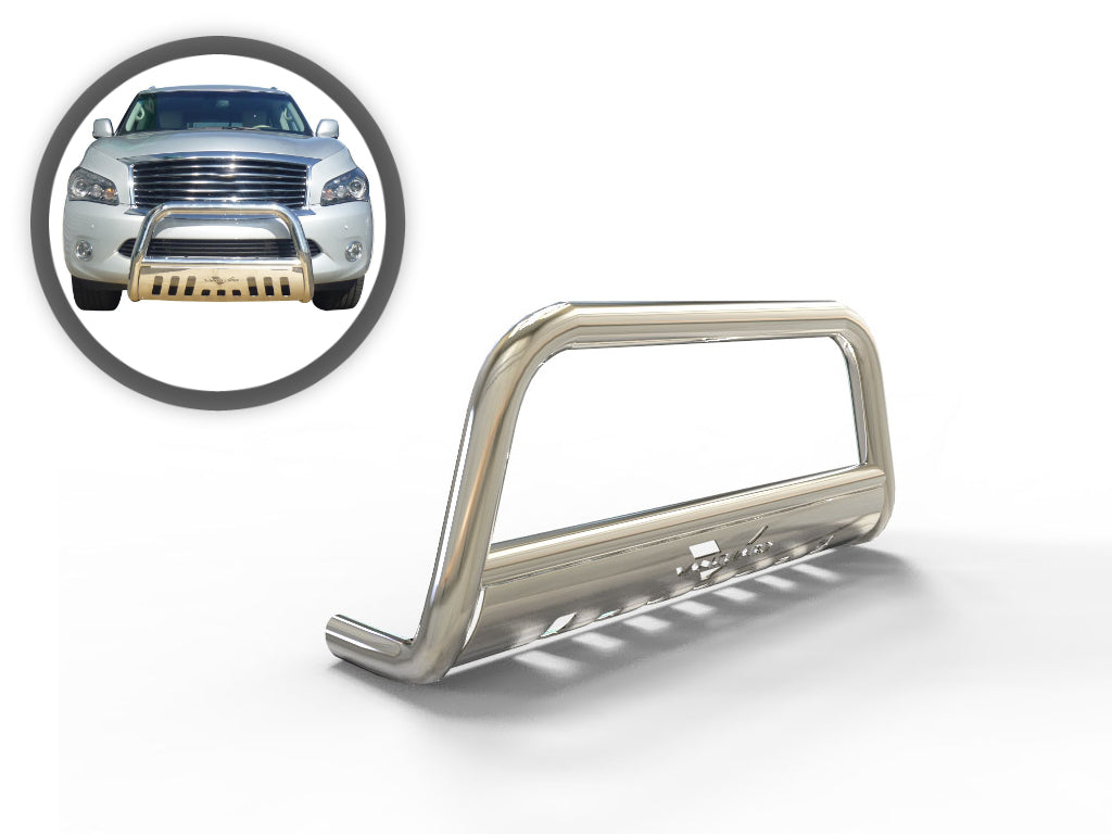 Vanguard Stainless Steel Front Guards Bull Bars Bumper Guard for 2011-2013 infiniti qx56 nan