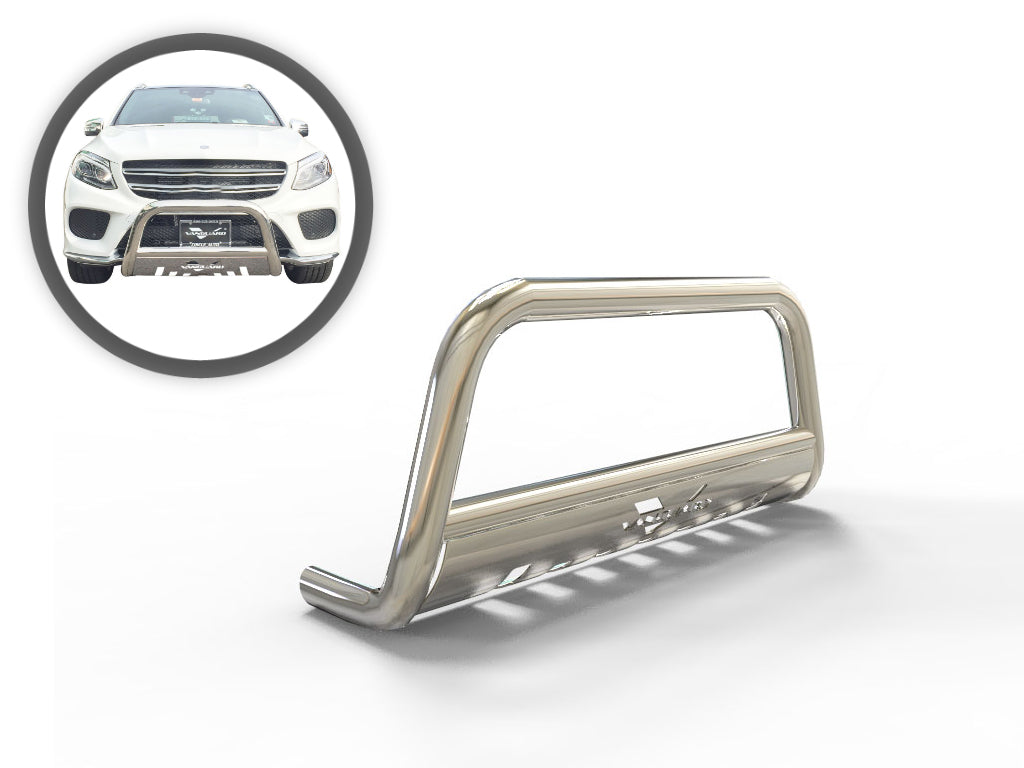 Vanguard Stainless Steel Front Guards Bull Bars Bumper Guard for 2015-2015 mercedes-benz ml400 nan