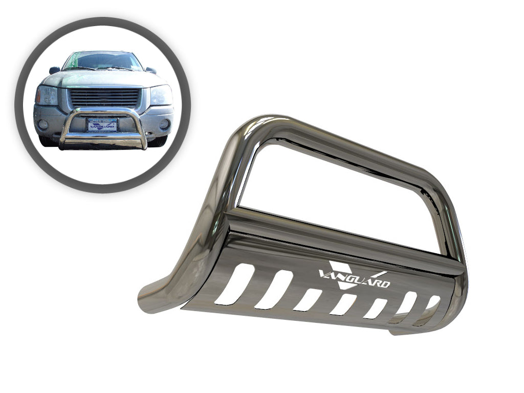 Vanguard Stainless Steel Front Guards Bull Bars Bumper Guard for 2002-2009 chevrolet trailblazer nan