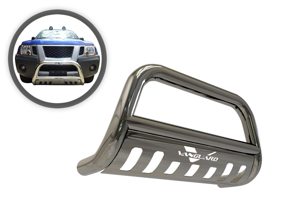 Vanguard Stainless Steel Front Guards Bull Bars Bumper Guard for 2005-2007 nissan pathfinder nan