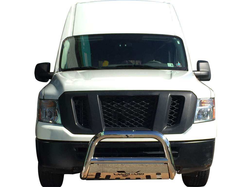 Vanguard Stainless Steel Front Guards Bull Bars Bumper Guard for 2012-2021 nissan nv1500 nan
