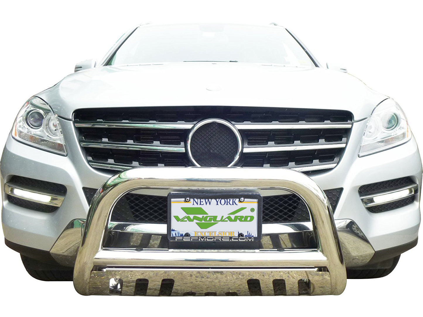 Vanguard Stainless Steel Front Guards Bull Bars Bumper Guard for 2000-2003 mercedes-benz ml55 amg nan