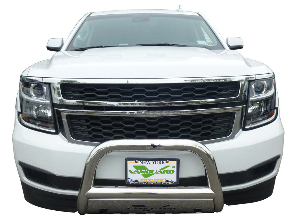 Vanguard Stainless Steel Front Guards Bull Bars Bumper Guard for 2015-2020 chevrolet tahoe nan
