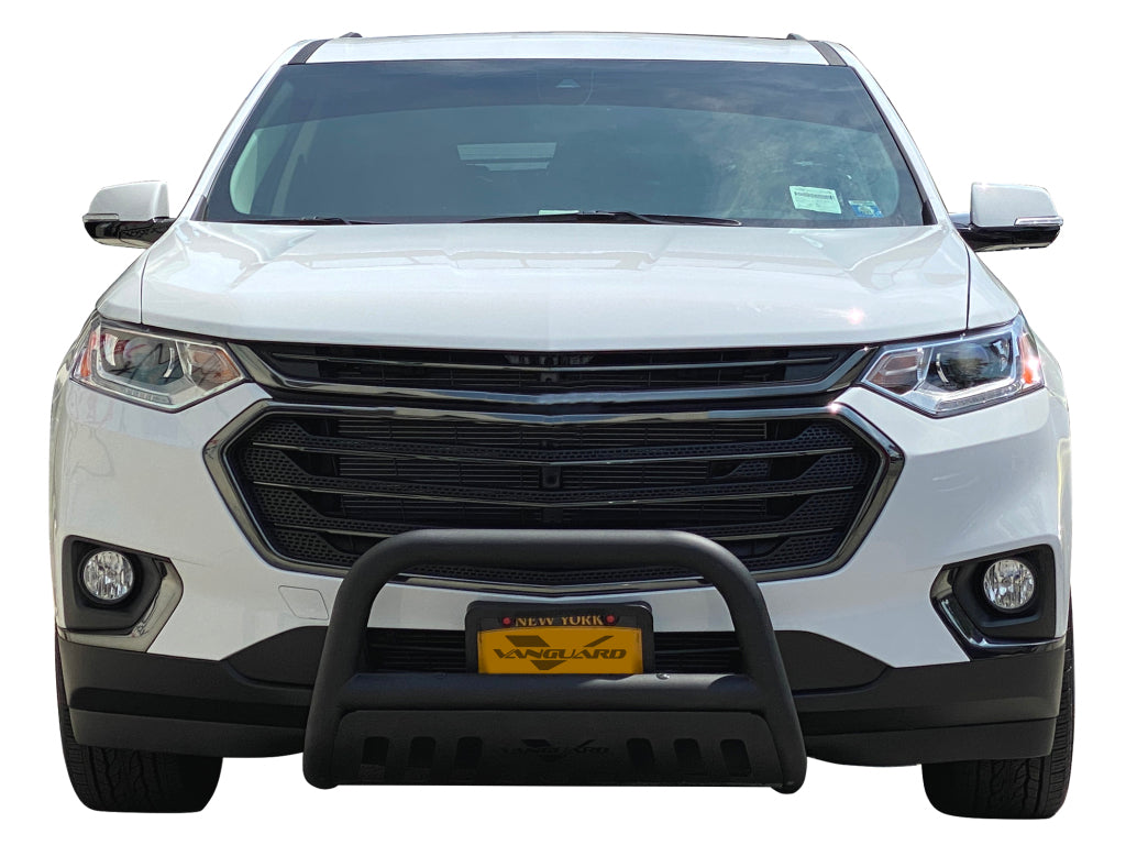 Vanguard Black Powdercoat Front Guards Bull Bars Bumper Guard for 2017-2024 gmc acadia