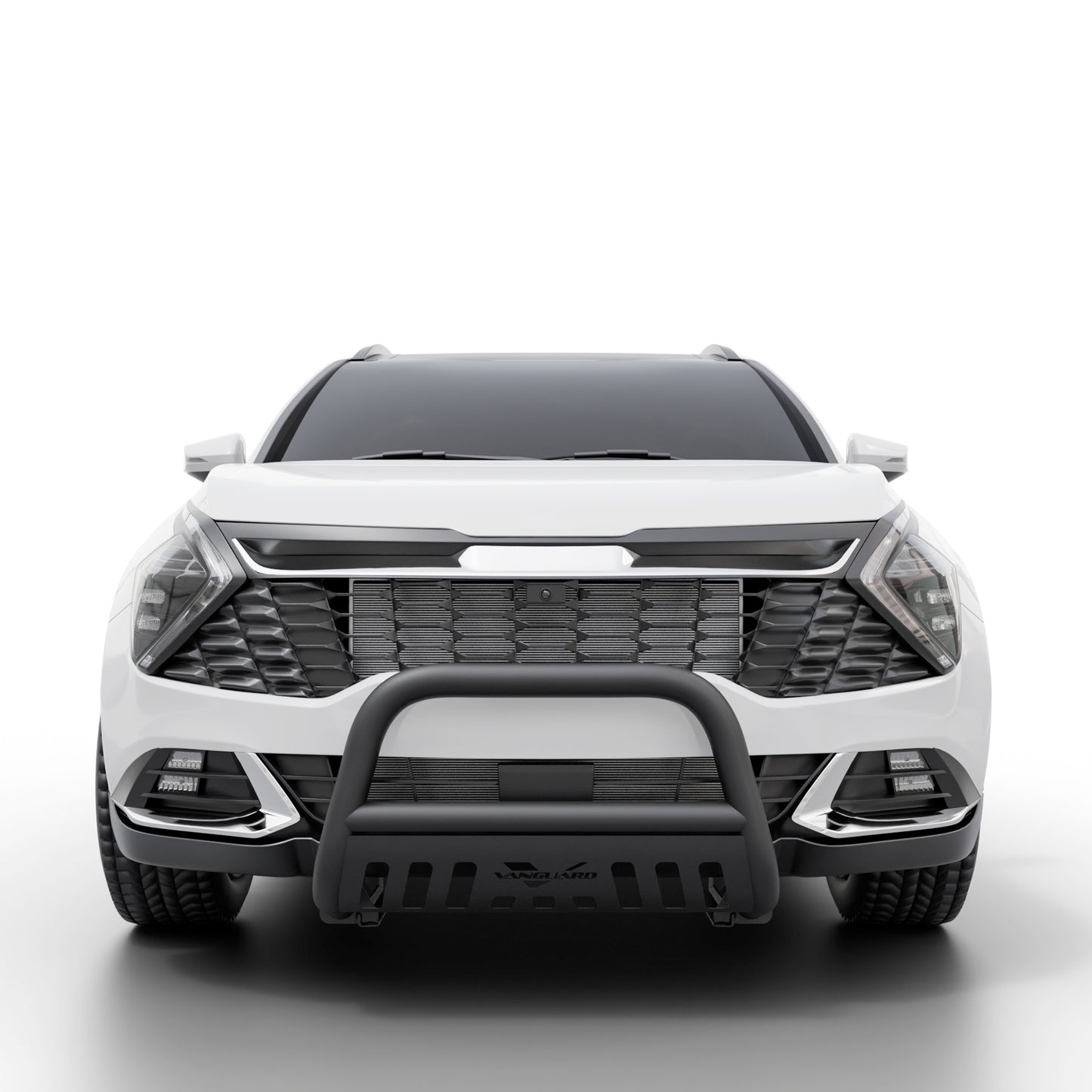 Vanguard Black Powdercoat Front Guards Bull Bars Bumper Guard for 2023-2025 kia sportage