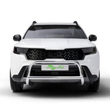 Vanguard Stainless Steel Front Guards Bull Bars Bumper Guard for 2019-2024 hyundai santa fe