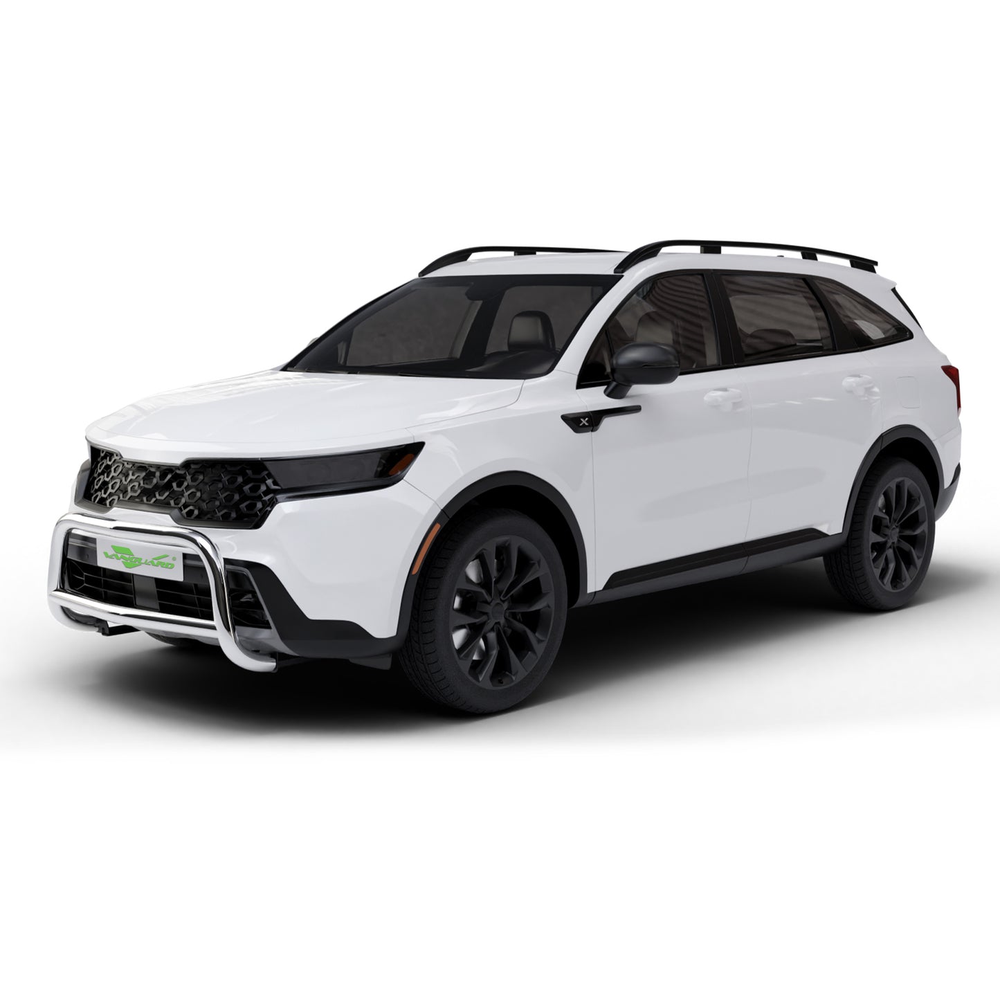 Vanguard Stainless Steel Front Guards Bull Bars Bumper Guard for 2019-2024 hyundai santa fe