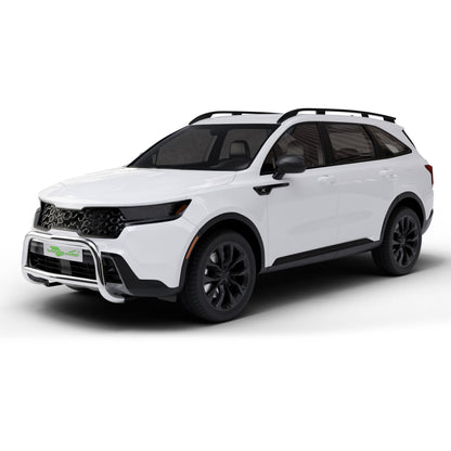 Vanguard Stainless Steel Front Guards Bull Bars Bumper Guard for 2019-2024 hyundai santa fe