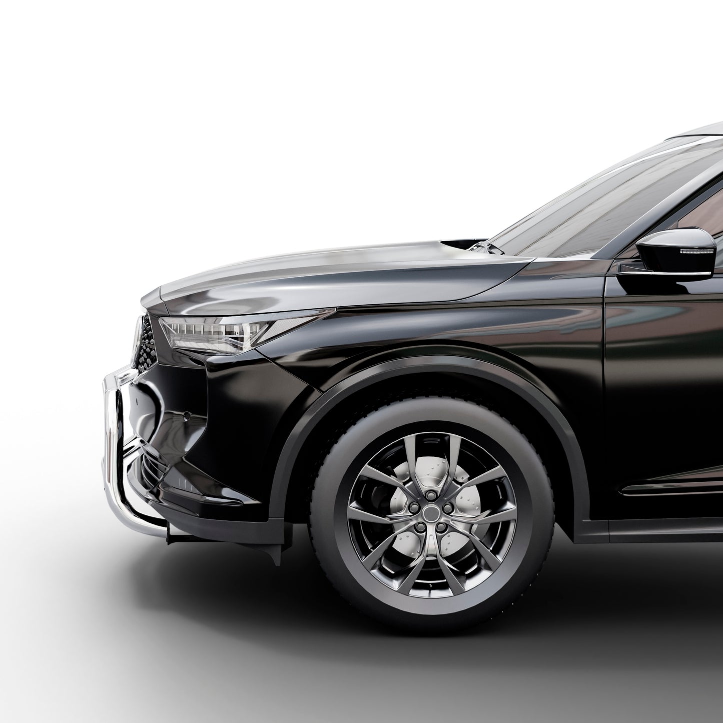 Vanguard Stainless Steel Front Guards Bull Bars Bumper Guard for 2022-2024 acura rdx