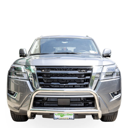 Vanguard Stainless Steel Front Guards Bull Bars Bumper Guard for 2014-2024 infiniti qx80