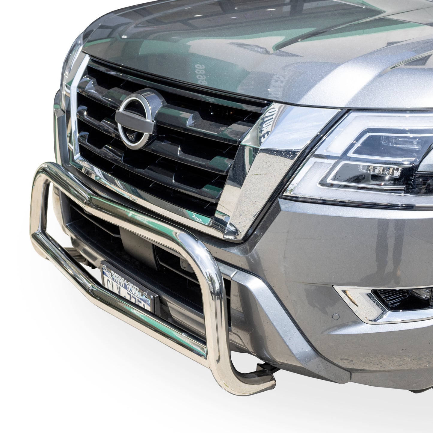 Vanguard Stainless Steel Front Guards Bull Bars Bumper Guard for 2017-2024 nissan armada