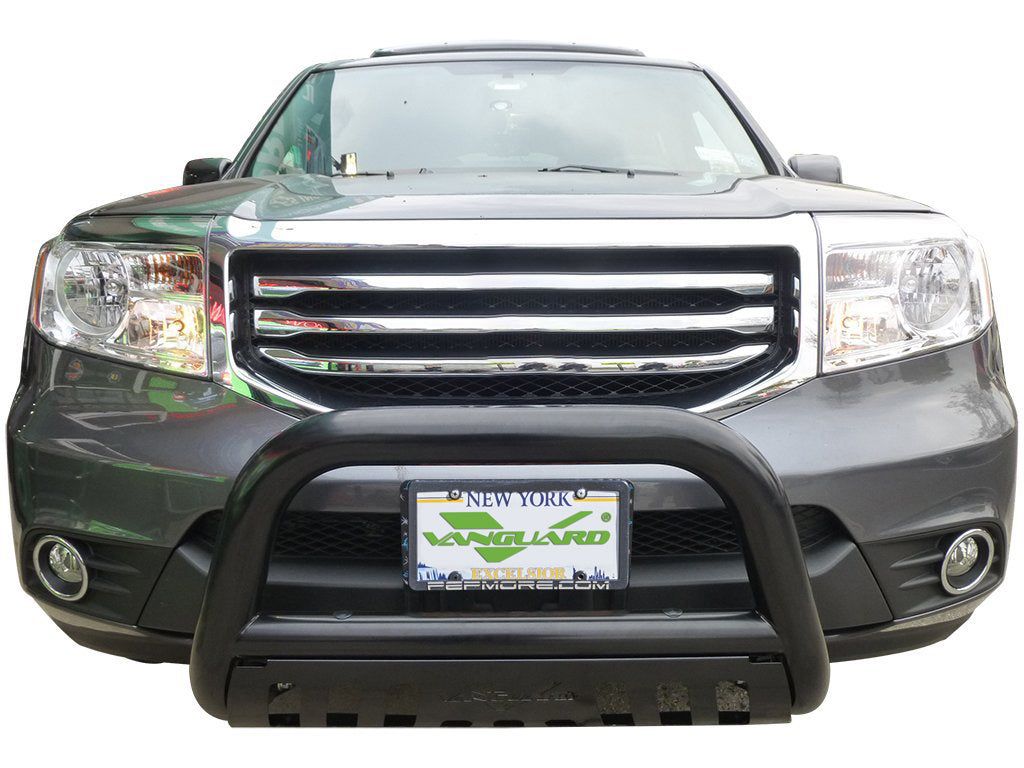 Vanguard Black Powdercoat Front Guards Bull Bars Bumper Guard for 2009-2015 honda pilot nan