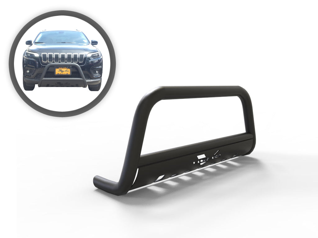 Vanguard Black Powdercoat Front Guards Bull Bars Bumper Guard for 2017-2024 jeep compass