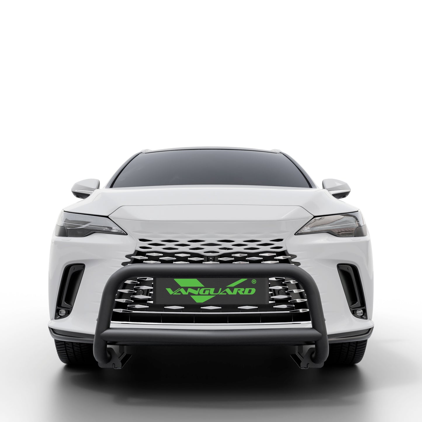 Vanguard Black Powdercoat Front Guards Bull Bars Bumper Guard for 2023-2025 lexus rx500h