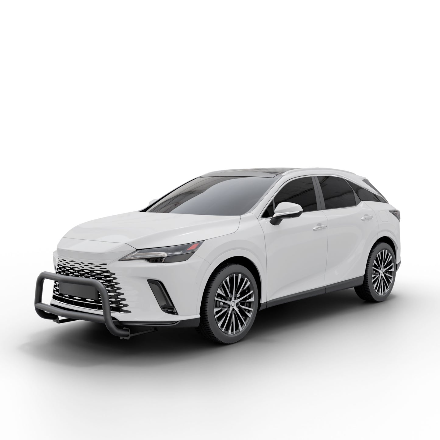 Vanguard Black Powdercoat Front Guards Bull Bars Bumper Guard for 2023-2025 lexus rx500h
