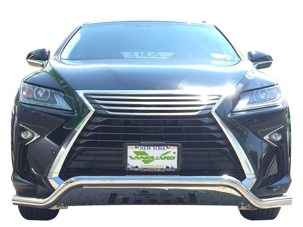 Vanguard Stainless Steel Front Guards Front Runners Bumper Guard for 2016-2018 lexus rx450h nan