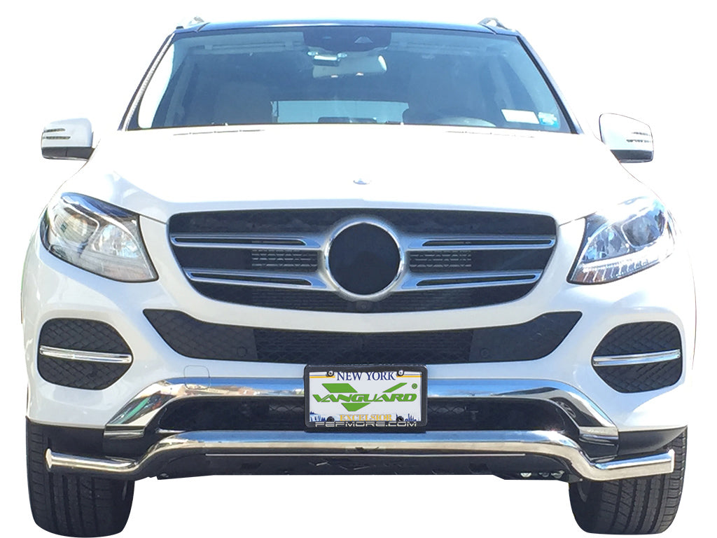 Vanguard Stainless Steel Front Guards Front Runners Bumper Guard for 2020-2024 mercedes-benz gle350