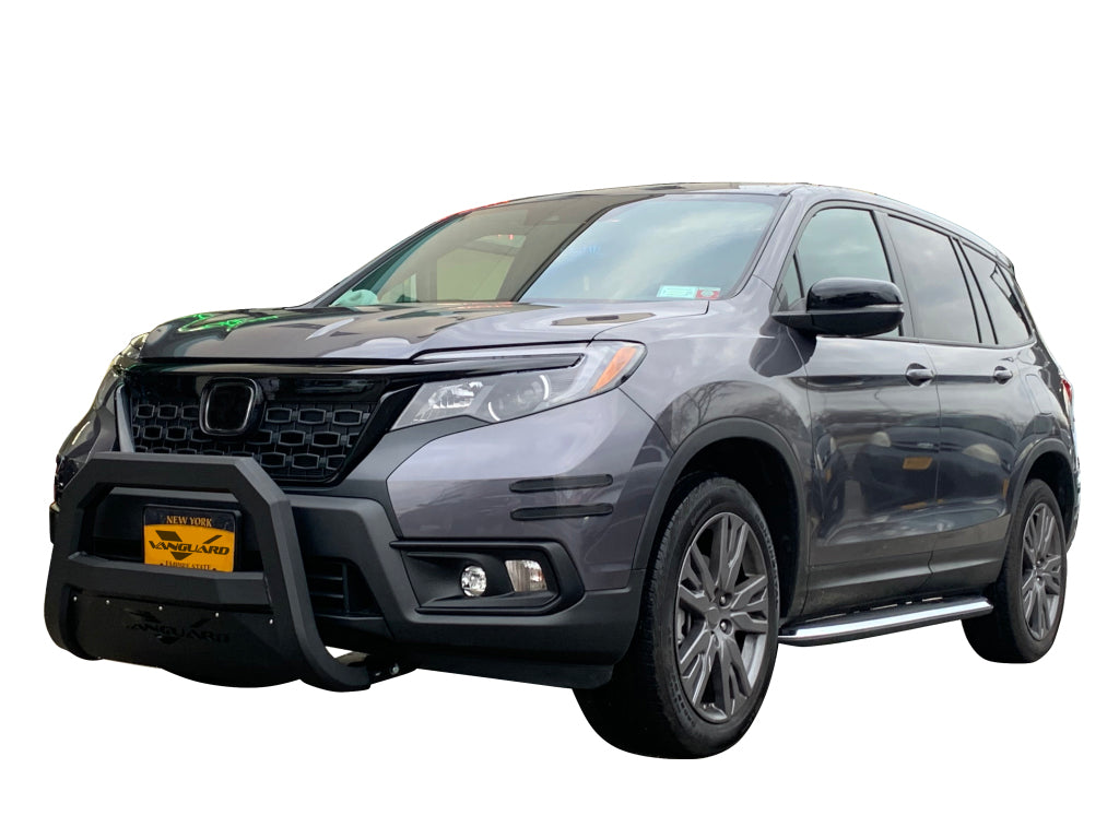 Vanguard Black Powdercoat Front Guards Bull Bars Bumper Guard for 2017-2024 honda ridgeline