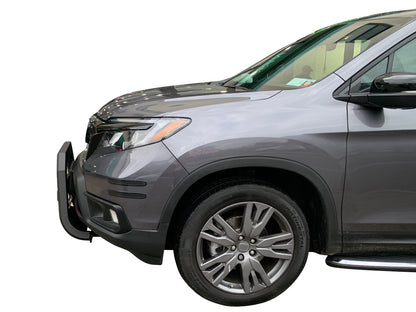 Vanguard Black Powdercoat Front Guards Bull Bars Bumper Guard for 2019-2024 honda passport