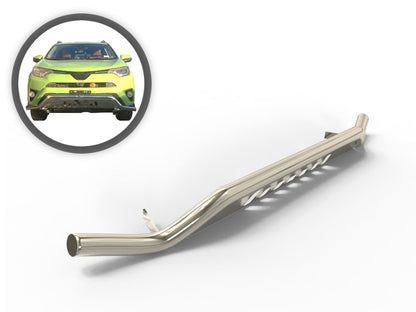 Vanguard Stainless Steel Front Guards Front Runners Bumper Guard for 2019-2024 subaru ascent nan