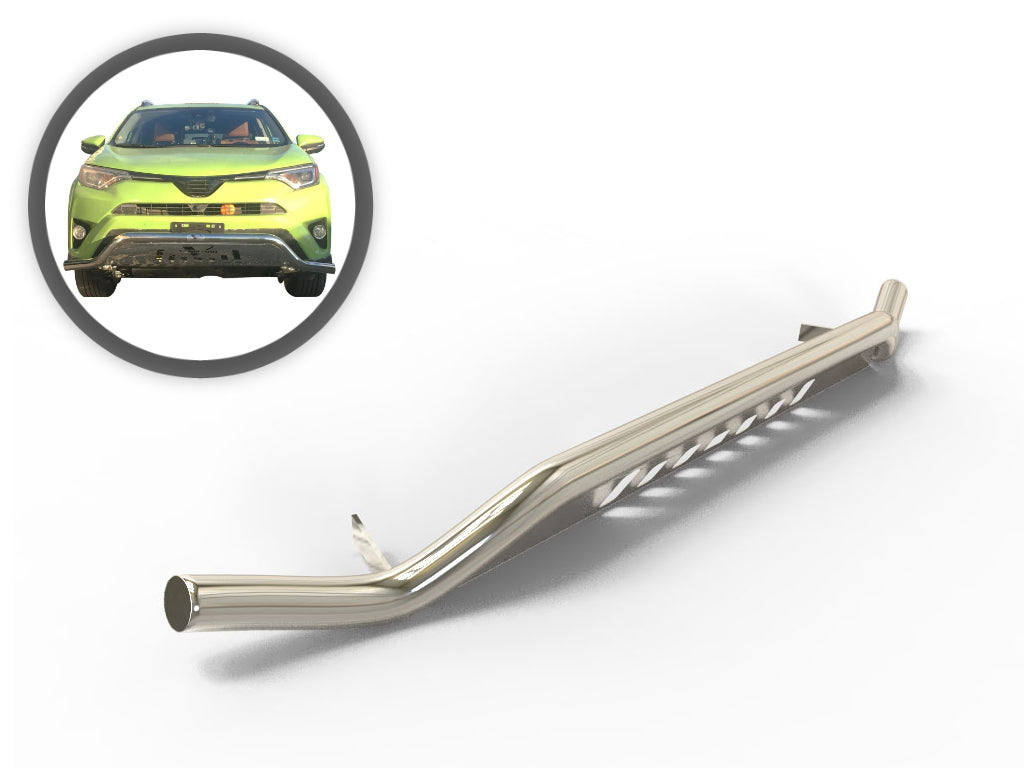 Vanguard Stainless Steel Front Guards Front Runners Bumper Guard for 2015-2021 lexus nx300h