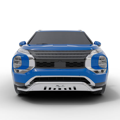 Vanguard Stainless Steel Front Guards Front Runners Bumper Guard for 2022-2024 mitsubishi outlander