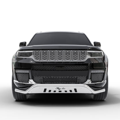 Vanguard Stainless Steel Front Guards Front Runners Bumper Guard for 2021-2024 jeep grand cherokee l