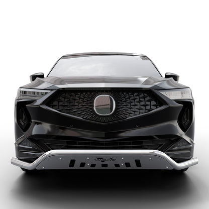 Vanguard Stainless Steel Front Guards Front Runners Bumper Guard for 2022-2024 acura rdx