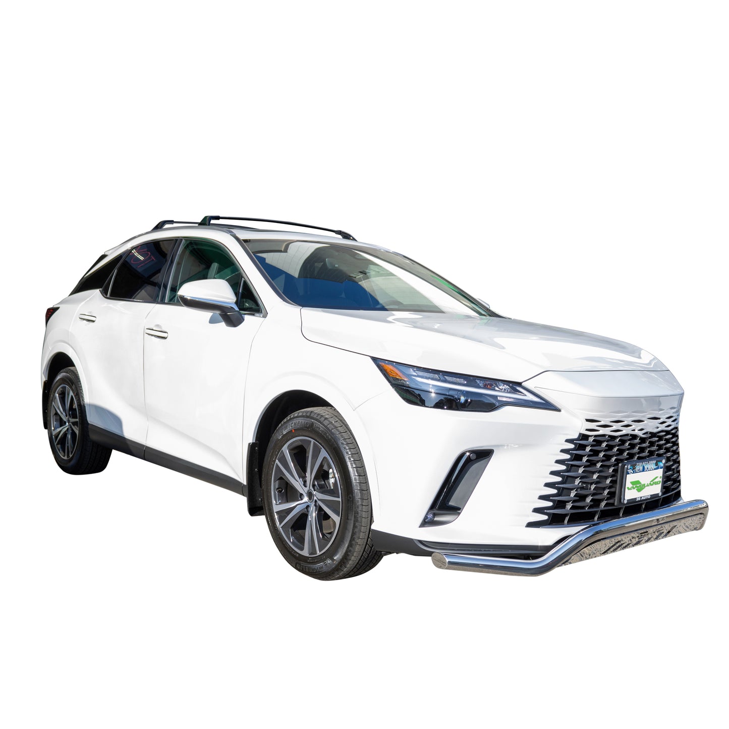 Vanguard Stainless Steel Front Guards Front Runners Bumper Guard for 2023-2025 lexus rx350