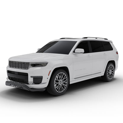 Vanguard Black Powdercoat Front Guards Front Runners Bumper Guard for 2022-2024 jeep grand cherokee