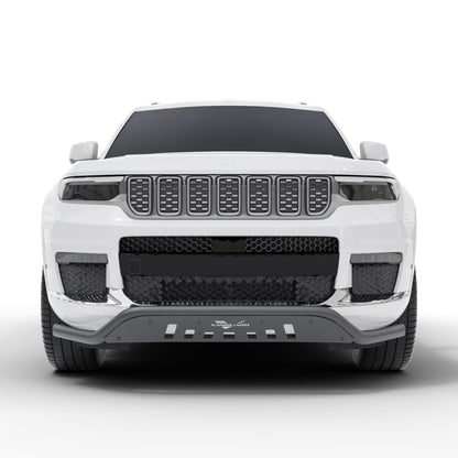 Vanguard Black Powdercoat Front Guards Front Runners Bumper Guard for 2022-2024 jeep grand cherokee